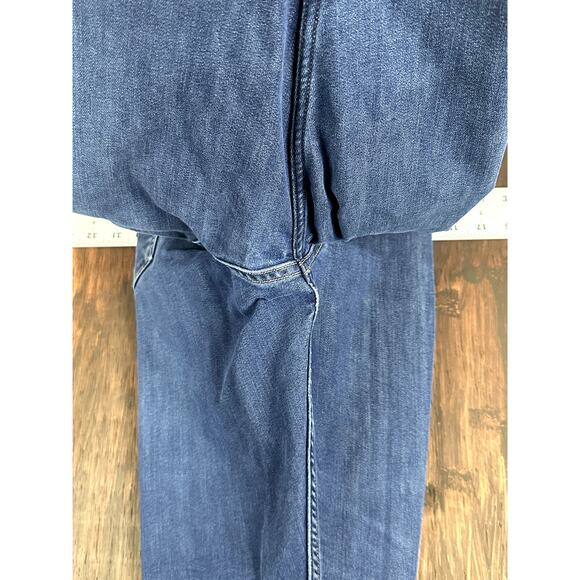 Patagonia Performance Regular Fit Jeans Pants Organic Cotton Denim Blue 35x32 Me - Picture 4 of 10